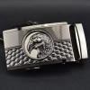 high quality cheap men derma belt header buckle