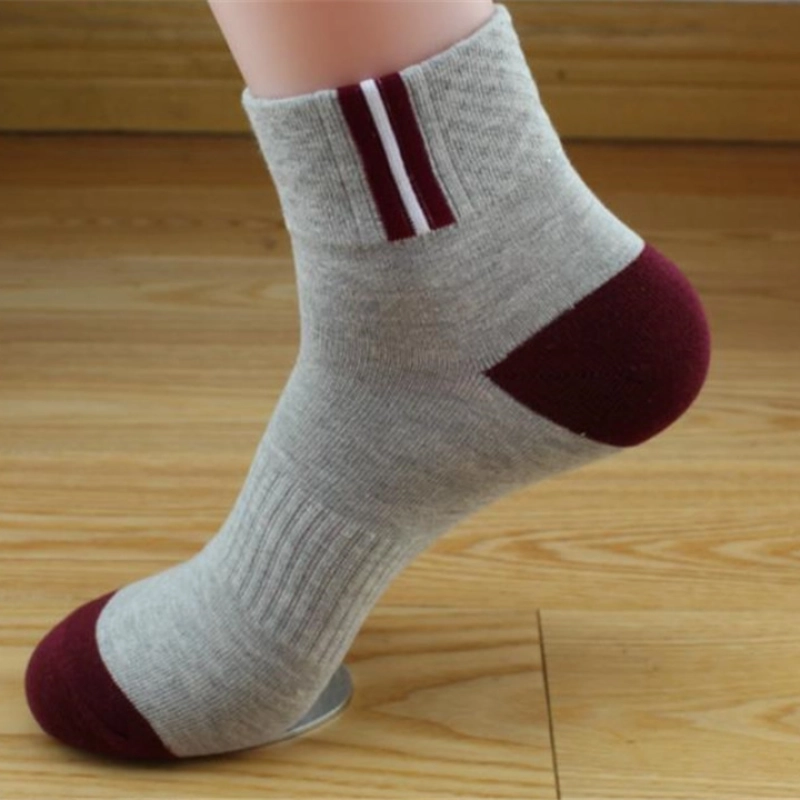 new design elastic knitting cotton men socks