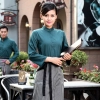 autumn Thailand vintage half sleeve waiter waitress shirts  Waiter 101