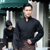 autumn Thailand vintage half sleeve waiter waitress shirts  Waiter 101