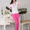 summer fashion half sleeve women business pant suis