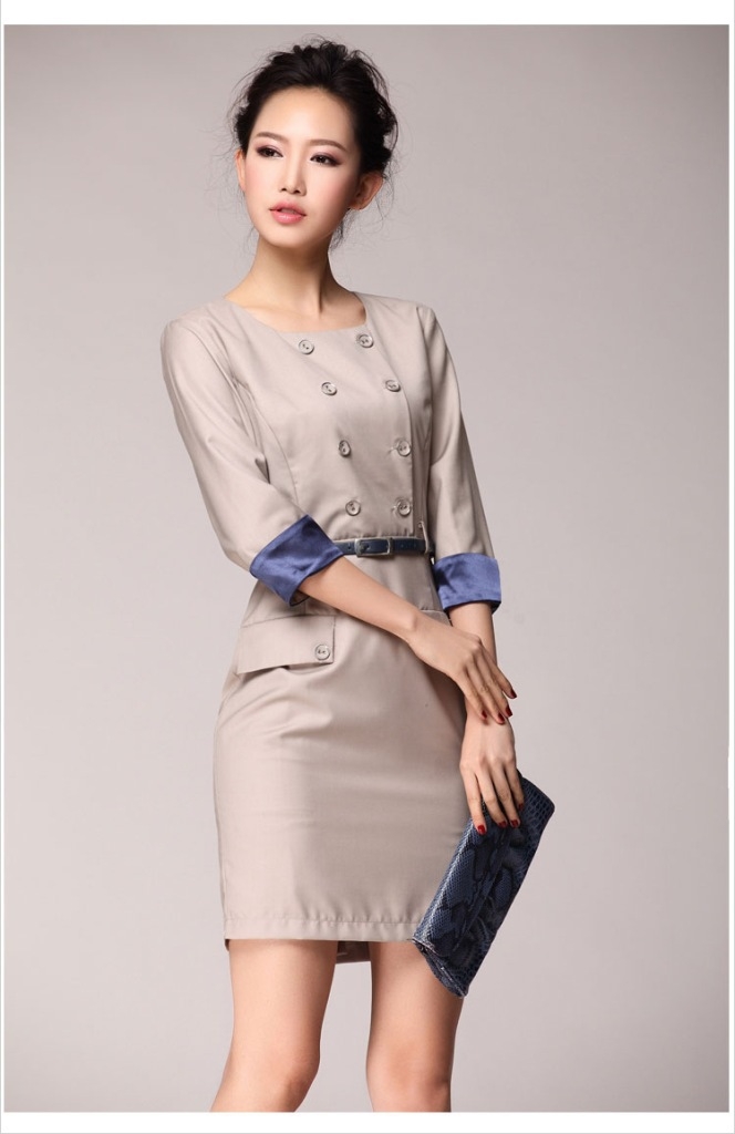 2015 formal design career business office women's dress,work uniform