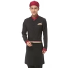 long sleeve Asian design hotel bar waiter waitress uniform