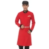 long sleeve Asian design hotel bar waiter waitress uniform