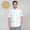 Europe America design short/ long sleeve unisex cook coat chef uniform