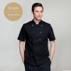 fashion Europe America design short/ long sleeve stand collar men cook coat chef uniform