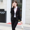 Korea women suit office lady pant suits