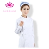 long sleeve round collar high quality female nurse coat uniform