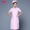 pedal collar long sleeve medical care uniform nurse coat drugstore coverall Color pink short sleeve