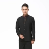 waiter uniform shirts dragon print apron