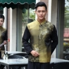 special class Chinese Restaurant waiter waitress uniform coat Color Black