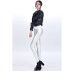 sexy low waist PU leather young girls legging pant