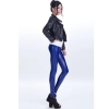 sexy low waist PU leather young girls legging pant