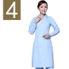 winter high quality long sleeve front opening nurse doctor coat uniform