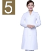 winter high quality long sleeve front opening nurse doctor coat uniform