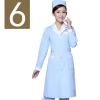 winter high quality long sleeve front opening nurse doctor coat uniform