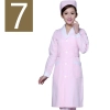 winter high quality long sleeve front opening nurse doctor coat uniform