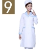 winter high quality long sleeve front opening nurse doctor coat uniform