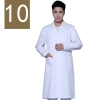 winter high quality long sleeve front opening nurse doctor coat uniform