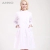 ANNO brand long sleeve female medical coat nurse uniforms