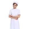 new arrival hospital medical nurse coat short sleeve Color short sleeve white