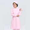 new arrival hospital medical nurse coat short sleeve Color long sleeve pink