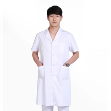 new arrival hospital notch lapel doctor coat nurse uniforms