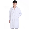 new arrival hospital notch lapel doctor coat nurse uniforms Color men long sleeve white