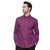 fashion waiter short / long sleeve shirt restaurant uniforms Color men long sleeve purple