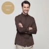 long sleeve solid color waiter shirt restaurant uniform