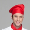 high quality fashion design toque chef hat Color red chef hat