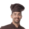 high quality fashion design toque chef hat Color coffee chef hat