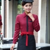 Classic Korea fashion high quality hotel workplace men women shirt uniform