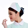 2015 fashion high quality nurse hat cap,multi designs Color light green + white
