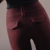 upgrade fashion wool comfortable women flared pant trouser