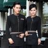 casual Asian style restaurant hotel clerk waiter uniform blouses