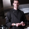 five - star hotel chief chef coat uniform Color black chef coat