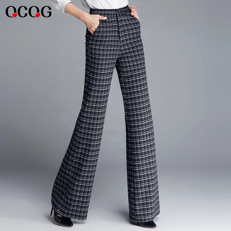 fashion great quality formal women work pant flare pant