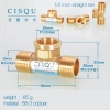 high quality 38-5 copper pipe fittings straight tee  y style tee Color color 9