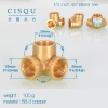 manufacturer supplier 38-5 copper pipe fittings elbow tee Color color 19
