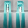 lovely long MIKU Cosplay girl's wigs,multi colors,120cm