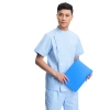 2023 right side opening male dentist long sleeve uniform jacket suit
