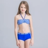 small floral little girl swimwear bikini  teen girl swimwear Color 3
