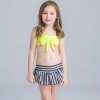 small floral little girl swimwear bikini  teen girl swimwear