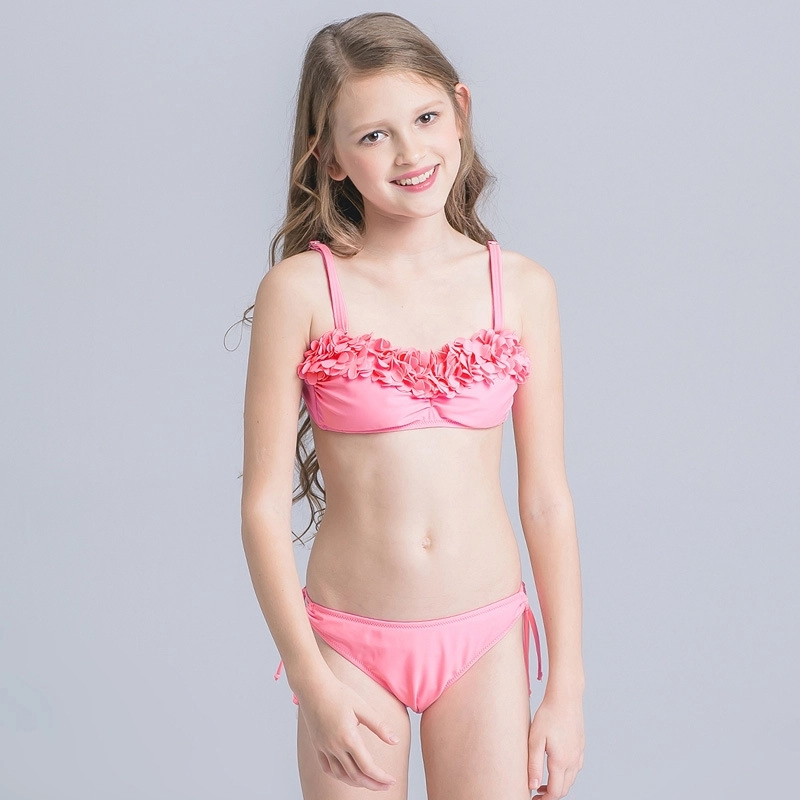 candy bow flowers children swimwear girl swimsuit paypal supported