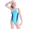 professional  one-piece training swimwear girl child swimwear