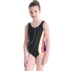 colorful halter one-piece girl bikini swimwear