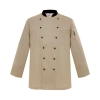 popular reefer collar unisex chef coat for work chef uniforms