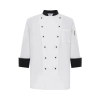 popular reefer collar unisex chef coat for work chef uniforms