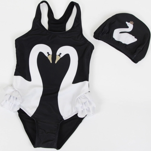 cute swan fashion Russia girl bikini swimwear wholesale